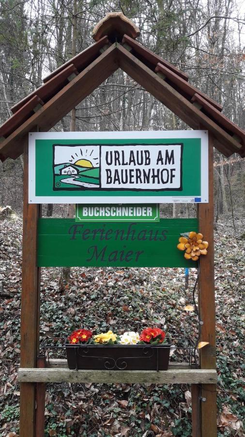 Buchschneider - Ferienhaus Maier - Landhof Schwarzautal Dış mekan fotoğraf